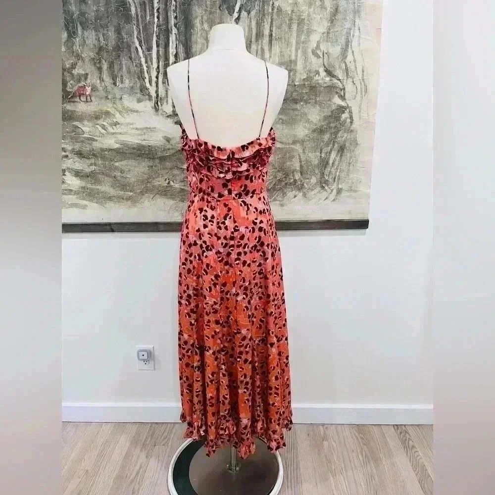 Anthropologie Hutch Ruffle Midi Dress Size 6 NWOT $218 - Picture 8 of 15